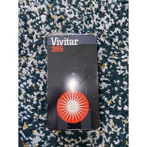 Vintage vivitar 285hv Thyristor Vari Power Flash Bulb Black W EXTRAS *see Pics
